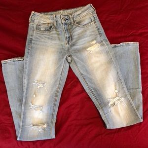 American Eagle Hi Rise Artist Stretch Jeans